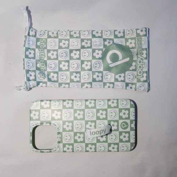 Loopy Case iPhone 12/13 Pro Max Sage Smileys - Picture 9 of 9